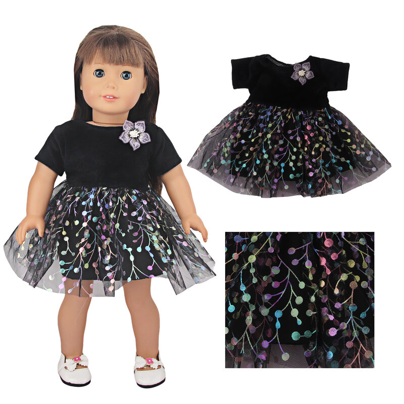 Schöne Garn Rock Serie Puppe Accessoires Kleid Einhorn Kitz Kätzchen Herz Kleidung für 18 Zoll Puppen 43cm Baby neugeborene Puppe Spielzeug