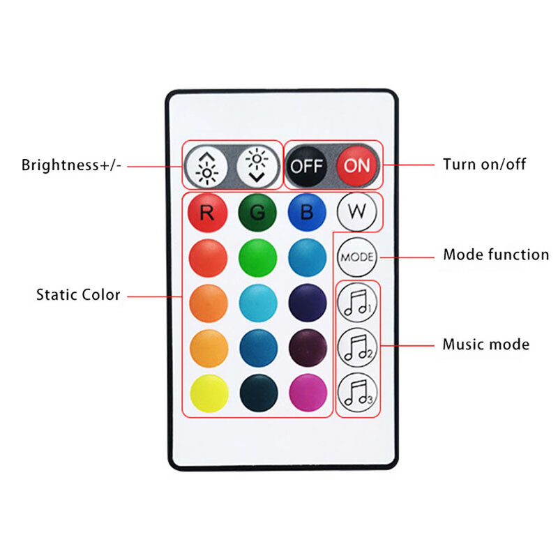 Color RGB 5050 LED Bar Light Bluetooth Application Control Chasing Effect Flexible Light With Diode And TV Backlight Room Decora
