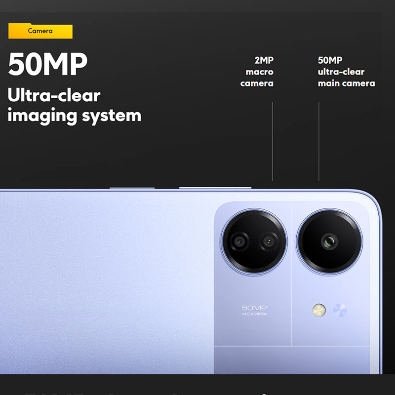 POCO-Câmera Tripla NFC Octa-Core, Versão Global, 6GB, 128GB, 8GB, 256GB, MediaTek Helio G85, 6.74 ", Tela 90Hz, 50MP, 5000mAh