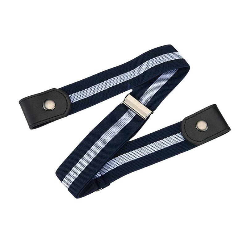 Ladies Japanese Decorative Elastic Jeans Belt Seamless Belts Belt Lazy Elastic Invisible Small Suit Skirt Summer B6a2