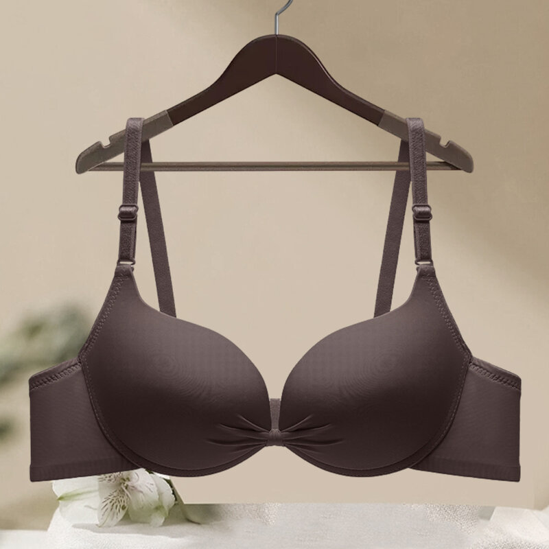 Smoothing Seamless Bra Adjustable Push up High Supportive Comfort Bra Suitable for Holiday Birthday Gift