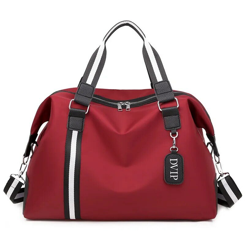 Women Shoulder Bag Sports Portable Folding Fitness Travel Bag Women's Short Trip Business Single Luggage Bag Travel Storage Bag