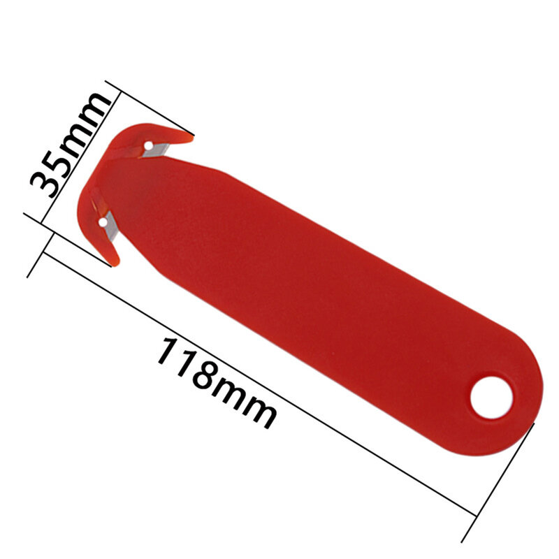 Easy Grip Red Film Cutting Art Paper Cutter luminosità Portable Carry Convenience Cover di sicurezza in acciaio inossidabile