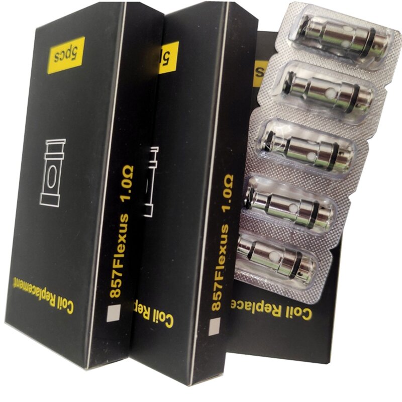 Aspire – bobine de maille AF pour Cigarette électronique, 5 pièces/paquet, 0.6/1.0 ohm, pour Kit Aspire Flexus Q, atomiseur à noyau