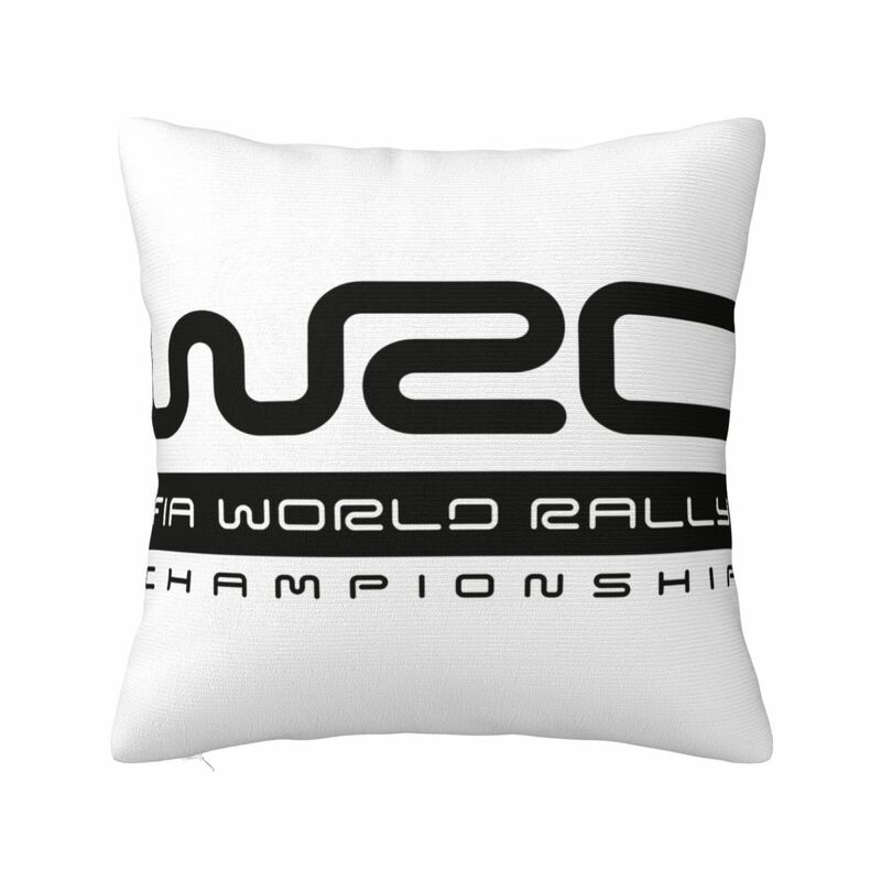 Funda de almohada cuadrada del campeonato mundial de Rally WRC, para sofá