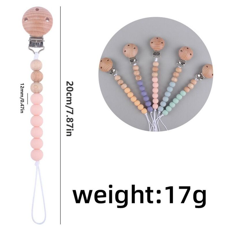مشابك حامل حلمة خشبية للأطفال ، مشابك دمية ، ألعاب عضاضة للأسنان للأطفال ، أحزمة ، مصاصة أطفال ، مصاصة سلسلة ، مشابك