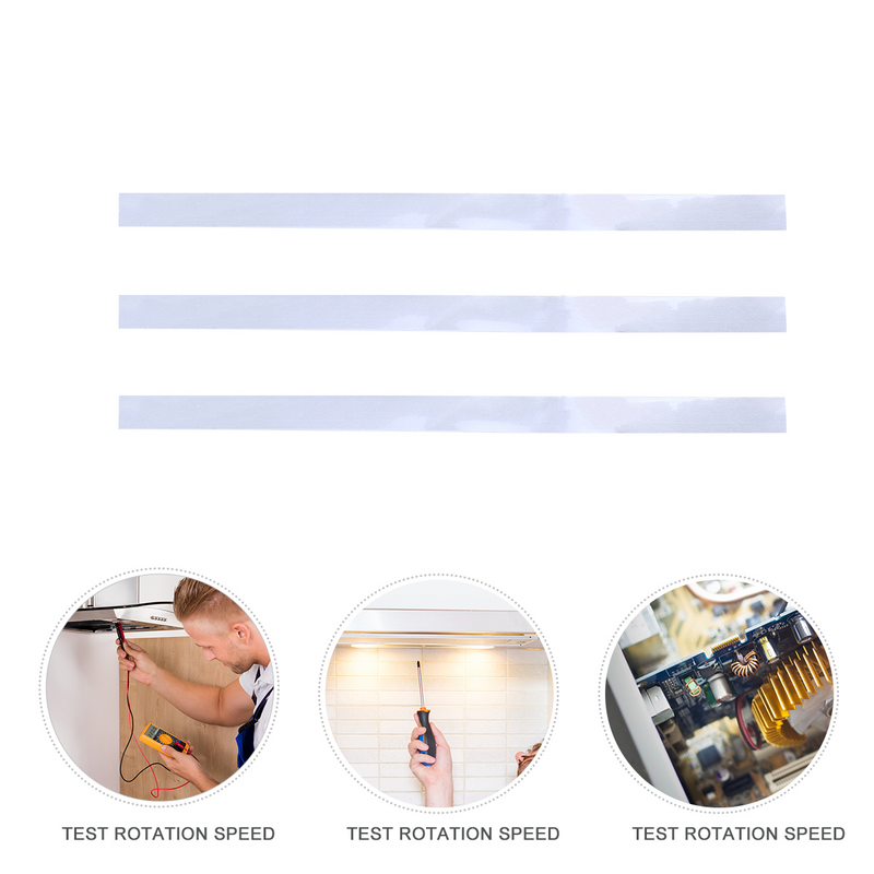 12 Stuks Toerenteller Reflecterend Papier Digitale Snelheidsmeter Auto Tape Auto Stickers