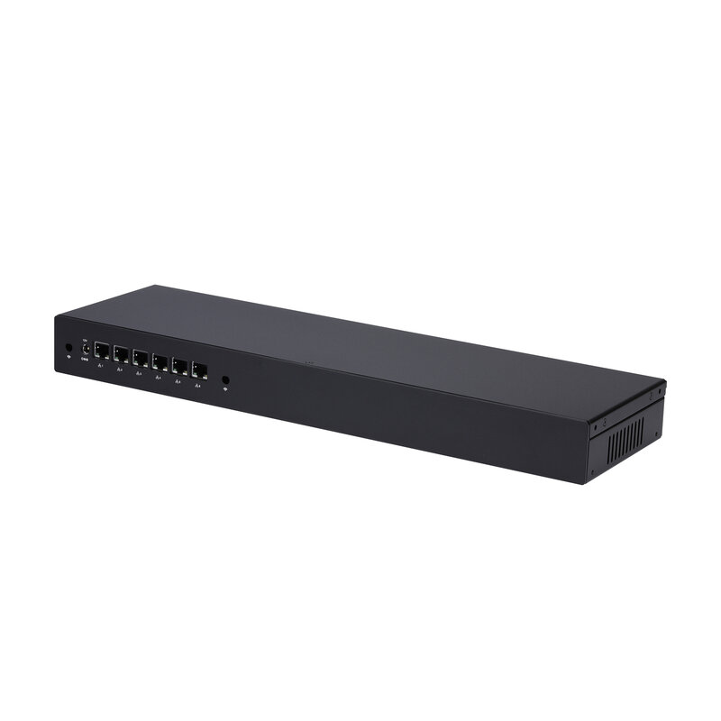 Free Shiping 1U Router case with 10th Core i3 i5 i7 6 LAN Office Router PC