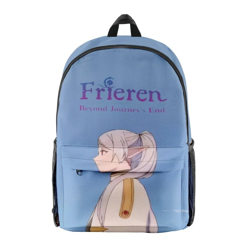 Harajuku Popular Funny Cartoon Frieren pupil Bookbag Notebook Backpacks 3D Print Oxford Waterproof Boys/Girls Travel Backpacks