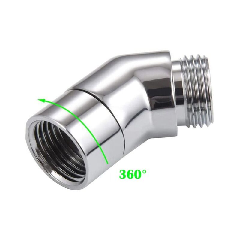 Angle Change Shower Elbow Adapter G1/2 Universal Shower Arm Extension 90° 135° Shower Connector