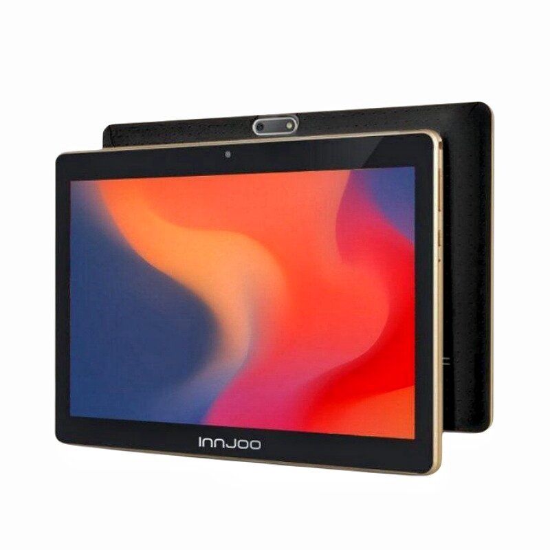 Injoo Tablet Android 9.0 10 inci, PC RAM 2GB ROM 32GB panggilan telepon Quad-Core SC7731 kamera ganda kartu SIM