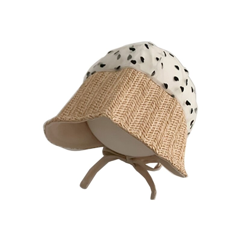 หมวกสำหรับเด็กเล็กหมวกผ้าฝ้ายปรับได้, หมวกลูกไม้ระบายอากาศ