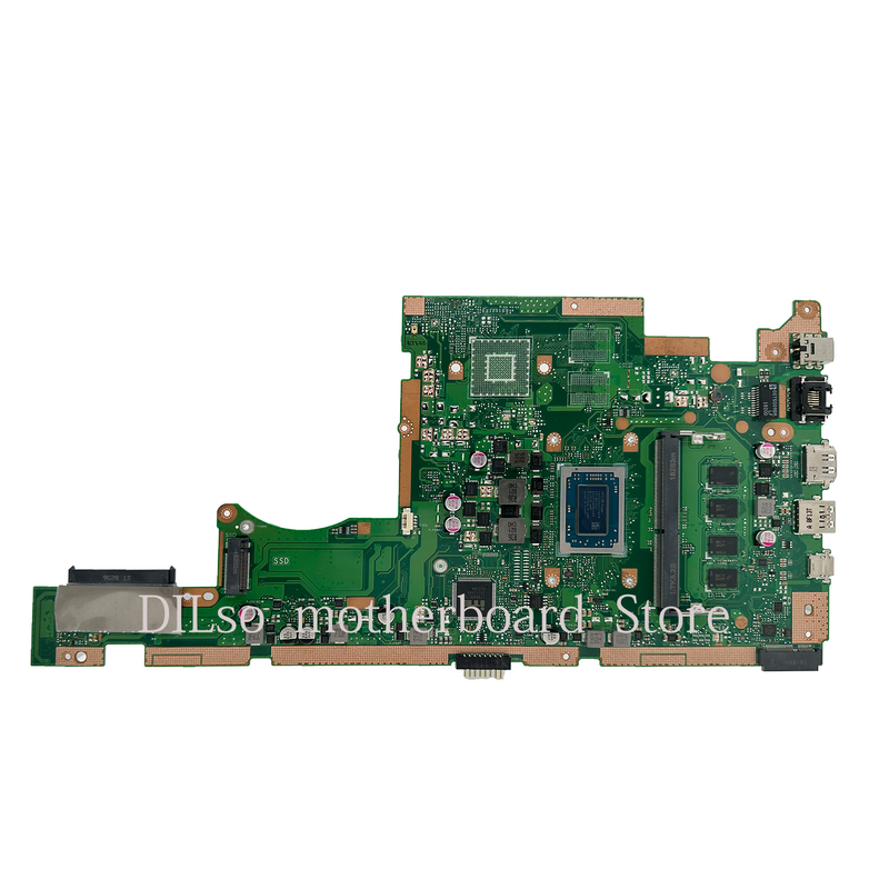 Placa-mãe portátil KEFU X505ZA Para ASUS RX505Z A580Z A505Z X505Z W/R3-2200U R5-2500U R7-2700U 4GB/8GB-RAM 100% de trabalho