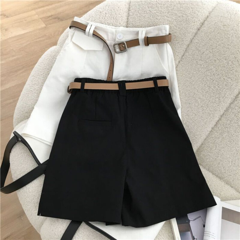 Female Summer Loose Cotton Linen Pants Elastic Waist Thin All Match Harem Trousers Women Fashion Pants Casual Soft Shorts Q189