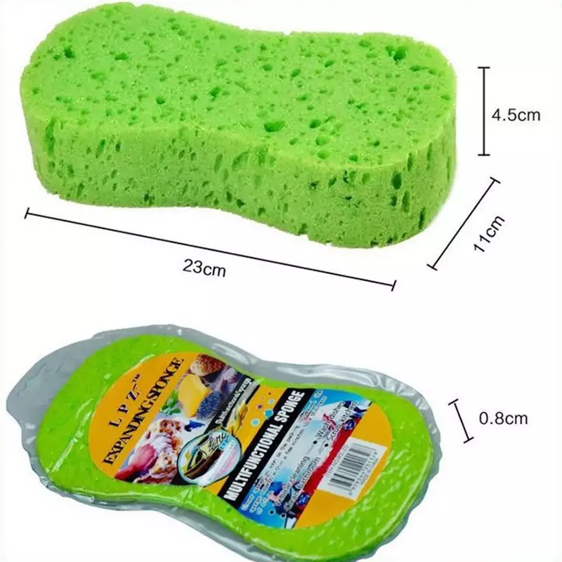Durable Good Quality Brand New Car Wash Sponge Car Wipe Compressed For Home Cleaning Cleaning Practical Sponge