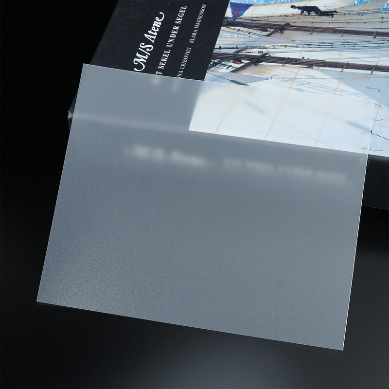 12 Stück Wachspapier schablone für PVC-Material transparente Schablonen Film gewachste Rohling