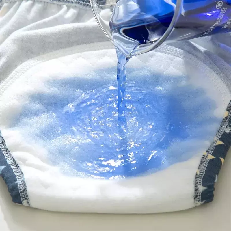 8 potong celana dalam bayi katun dapat dipakai ulang tahan air celana pendek bayi pakaian dalam kain popok bayi celana dalam popok berubah