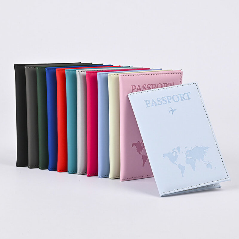 Personalized Customized Passport Cover Holder Case With Names Women Men Travel Unique Customized Passport Cover Holder Cases