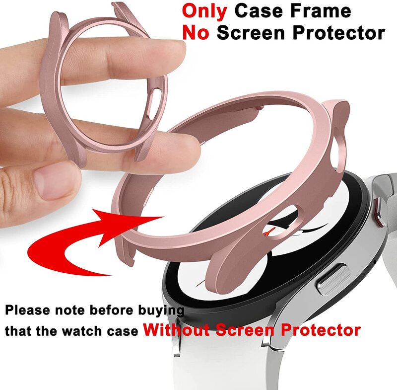 Cover for Samsung Galaxy watch 4 Case 40mm 44mm accessories PC all-around Bumper Protector Galaxy watch 4 classic 46mm 42mm Case