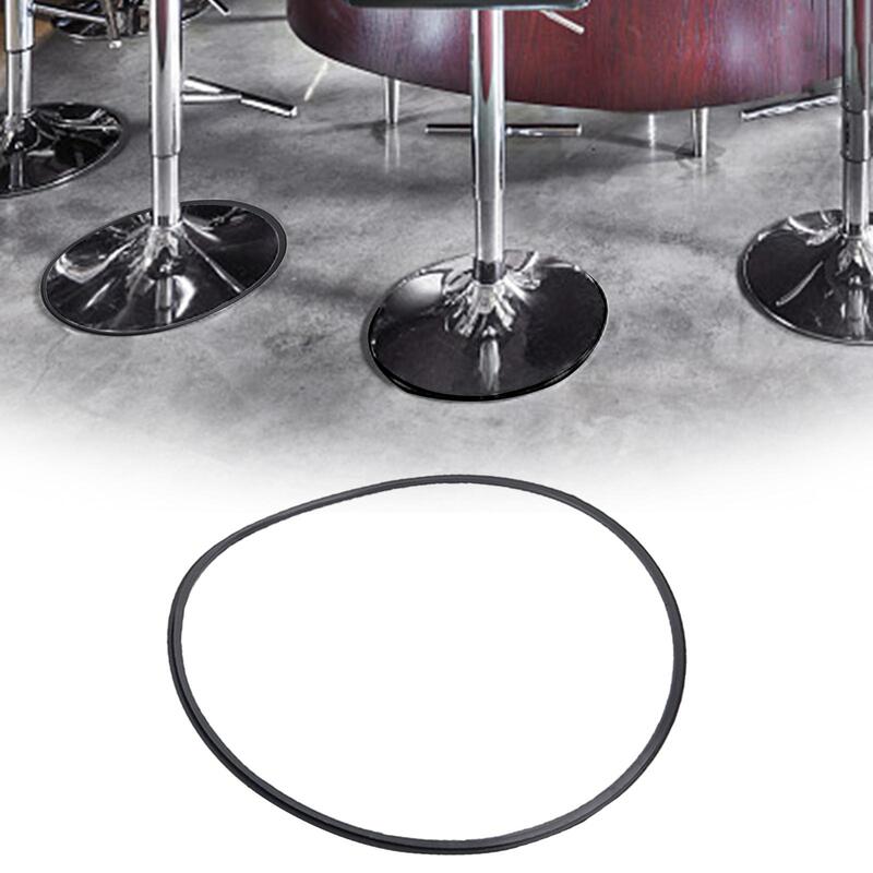 Pierścienie gumowe do fotela z lat krzesło barowe ringów podstawy podwozia akcesoria meblowe antypoślizgowe krzesło barowe ochraniacze podłogowe do baru domowego