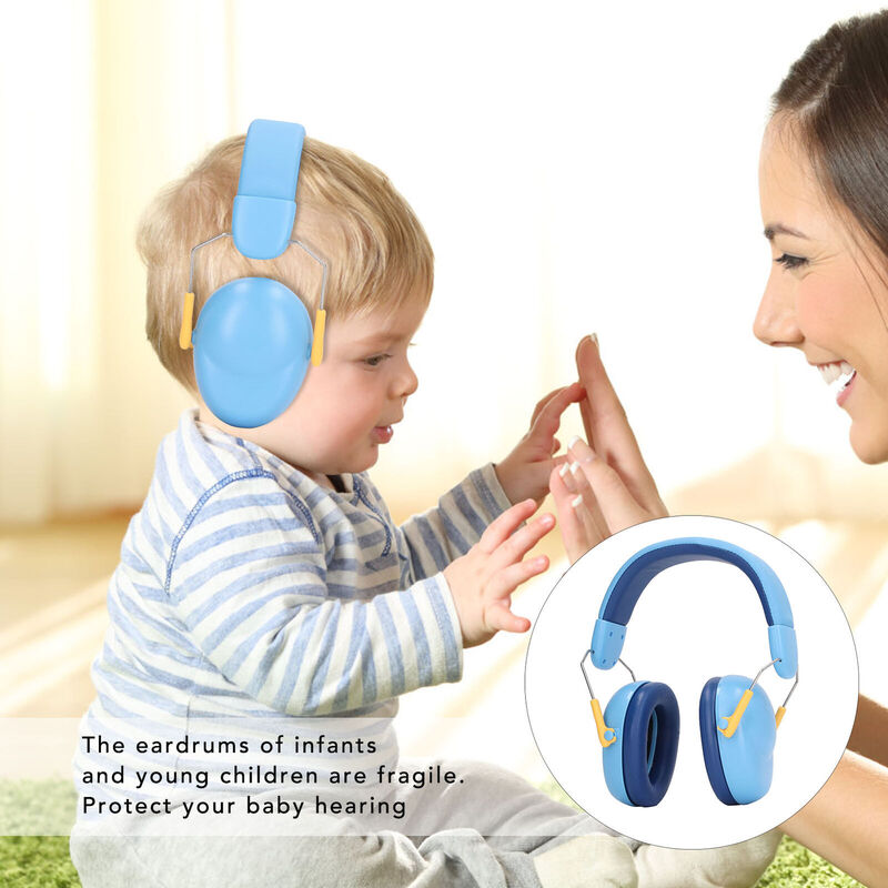 어린이 귀 보호기 노이즈 캔슬링 헤드폰, 귀 보호 귀마개, 6 개월부터 14 세까지, 26dB