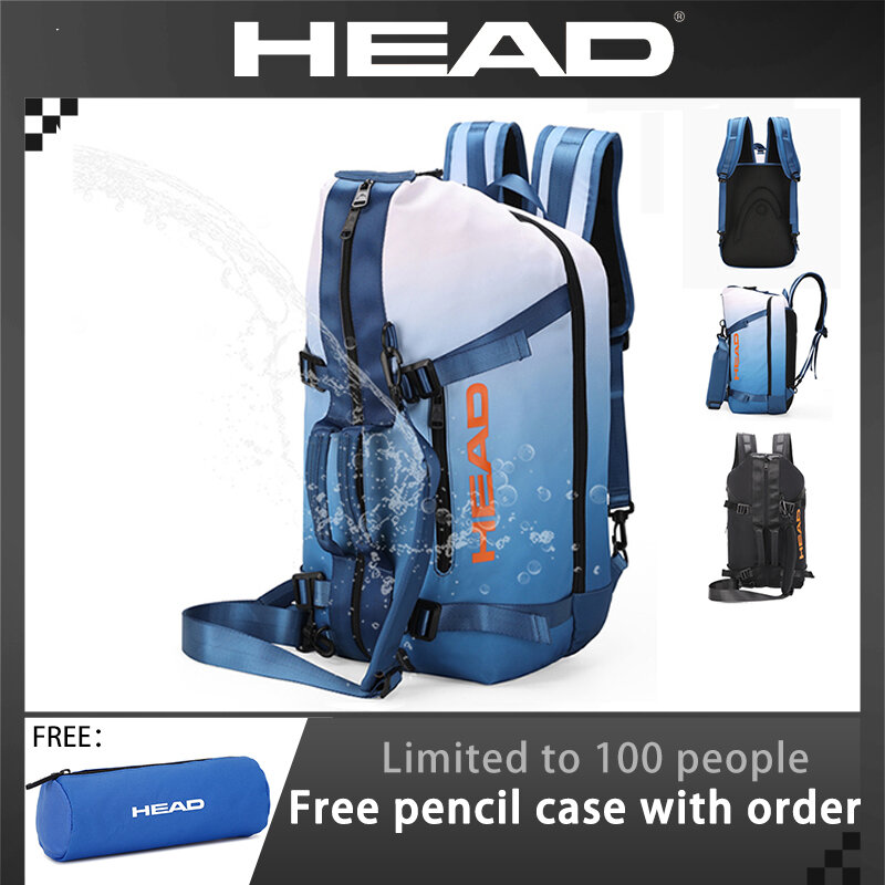 Tas punggung olahraga selempang kepala, tas buku sekolah/kuliah untuk anak perempuan/laki-laki, tas tangan perjalanan Pria & Wanita cocok Laptop 15.6 inci