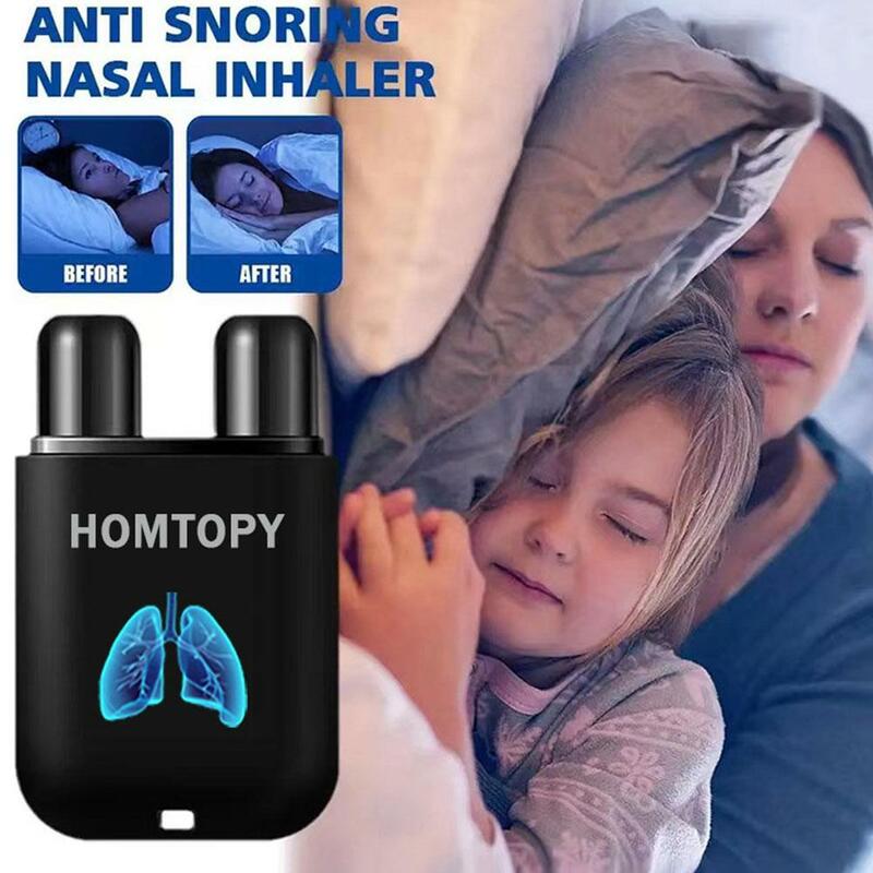 Udara hati Inhaler hidung lubang ganda Diffuser, kotak hidung untuk pembersih hidung perbaikan Herbal cepat alami tahan lama X0H2