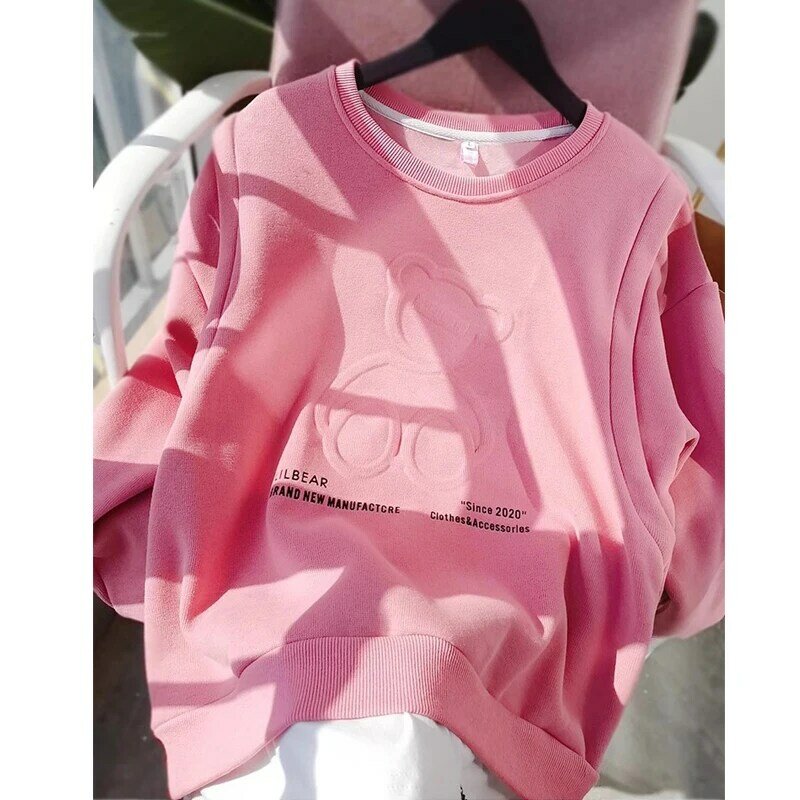Plus Velvet Thick Three-Dimensional Printed Maternity Mother Hoodies Fashion Mother Winter Pregnancy Sweatshirt 5069B-H