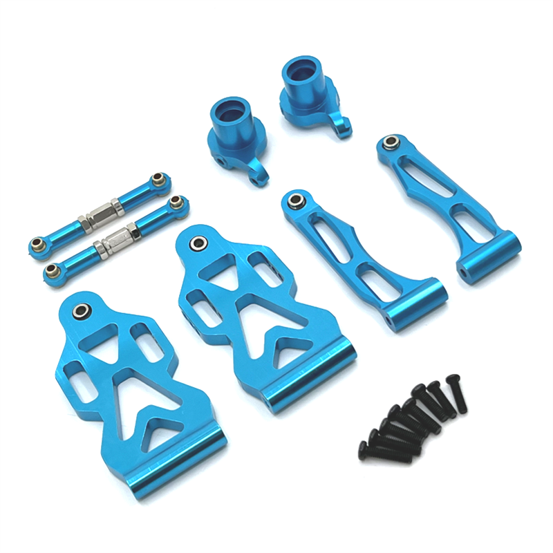 Metal Upgrade, Front Swing Arm, Steering Cup, Connecting Rod, For SCY 1/16 JJRC 16101 16102 16103 16104 16106 16201 RC Car Parts