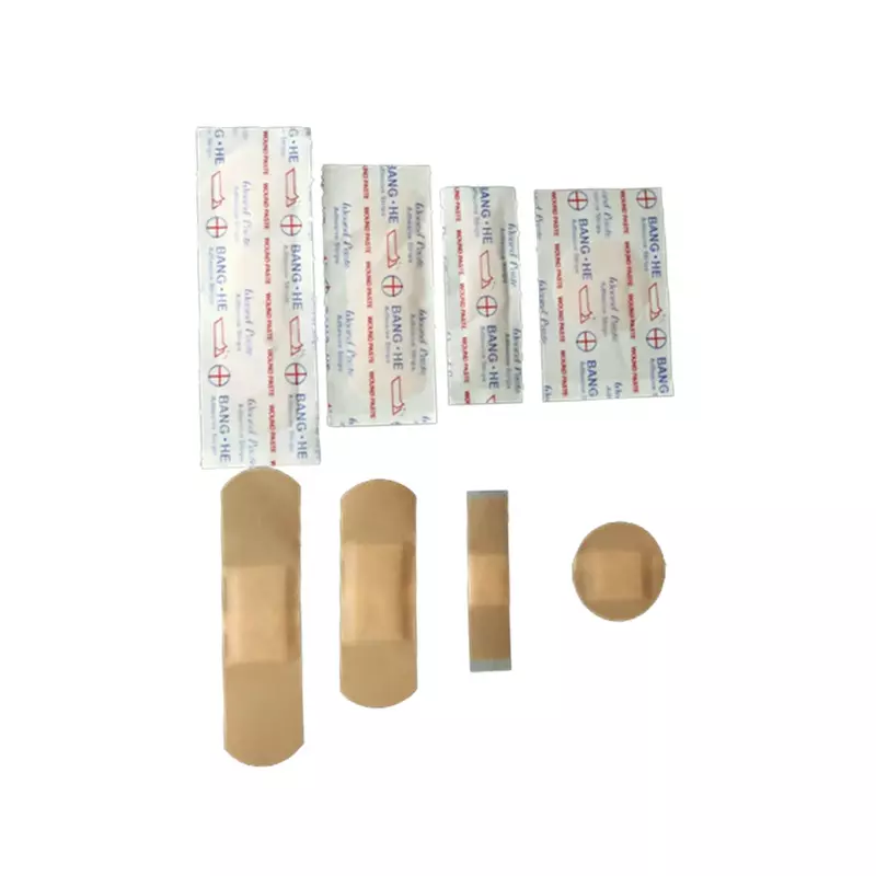 100pcs/lot Breathable Band Aid Waterproof Bandage First Aid Wound Dressing Medical Tape Wound Plaster Emergency Kits Bandages