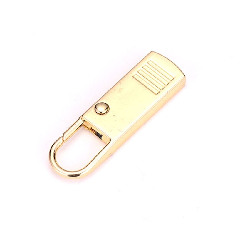 Zipper Pull Tab Replacement Metal Extension Fixer for Luggage Backpack Suitcase