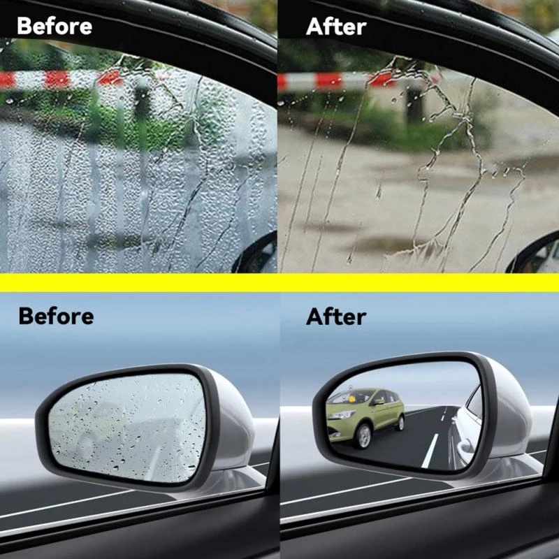 60ml Glass Anti Fog Spray Agent Car Window Rearview Mirro Nano Coating Anti-fogging Demister Glasses Lens Anti-fogging Agent