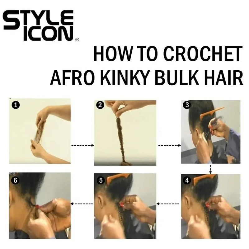 Stijl Icoon Afro Kinky Krullend Bulk Remy Hair 1 Bundel 50 G/stk Rode Kleur Braziliaanse Vlechten Haar Geen Inslag Menselijk Haar Voor Vlechten
