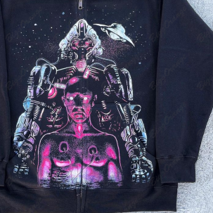 2022 Amerikaanse Alien Print Sweatshirt Sci-Fi Elements Sweatshirt Hoodie Nieuwe Mannen En Vrouwen Sweatshirt Hoodie Casual top