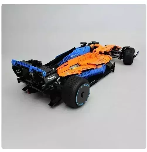 Bloques de construcción de coches de carreras para niños, juguete de ladrillos Compatible con McLarens de Fórmula 1, 42141, regalo de cumpleaños