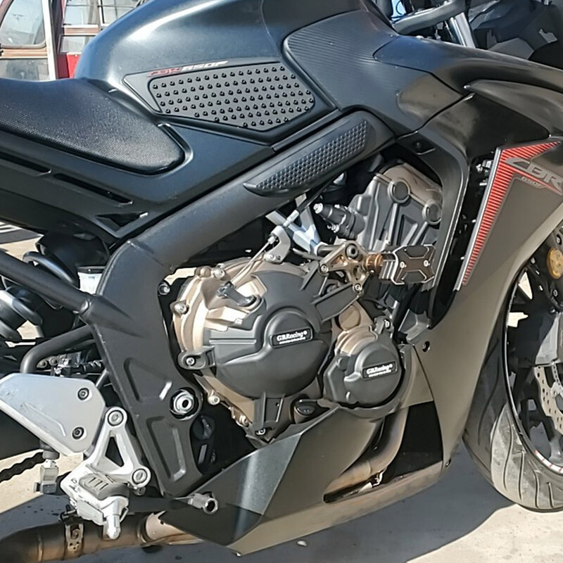 Gb corrida motocicleta motor proteção capa, capa para honda cbr650f cb650f cbr650r cb650r