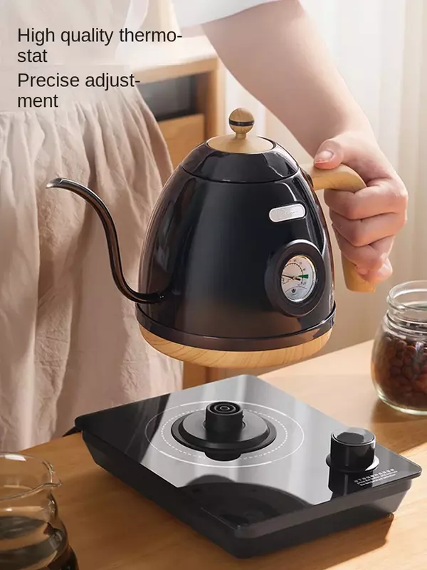 Elektryczny zestaw 220V do kawy z regulacją temperatury do doskonale parzonej kawy i herbaty