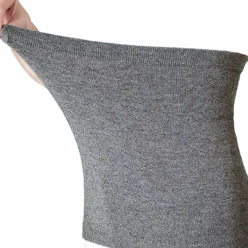 Birdtree Wool Solid Waistband For Warmth Protect Stomach Men Women Four Seasons Abdominal Waist Circumference Cover P3N326QC