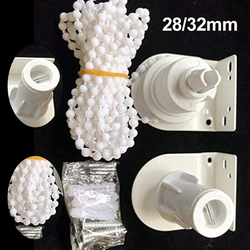 Durable High Quality Roller Blind Quality Brackets Repair Kit Bead Chain Size 300cm For 28mm 32mm Plastic Roller Blinds
