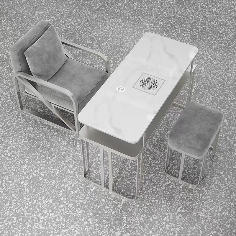 Professionals Workstation Nail Desk Design Cleaner Modern Nordic Nail Table Manicure Art Scrivania Per Unghie Salon Furniture