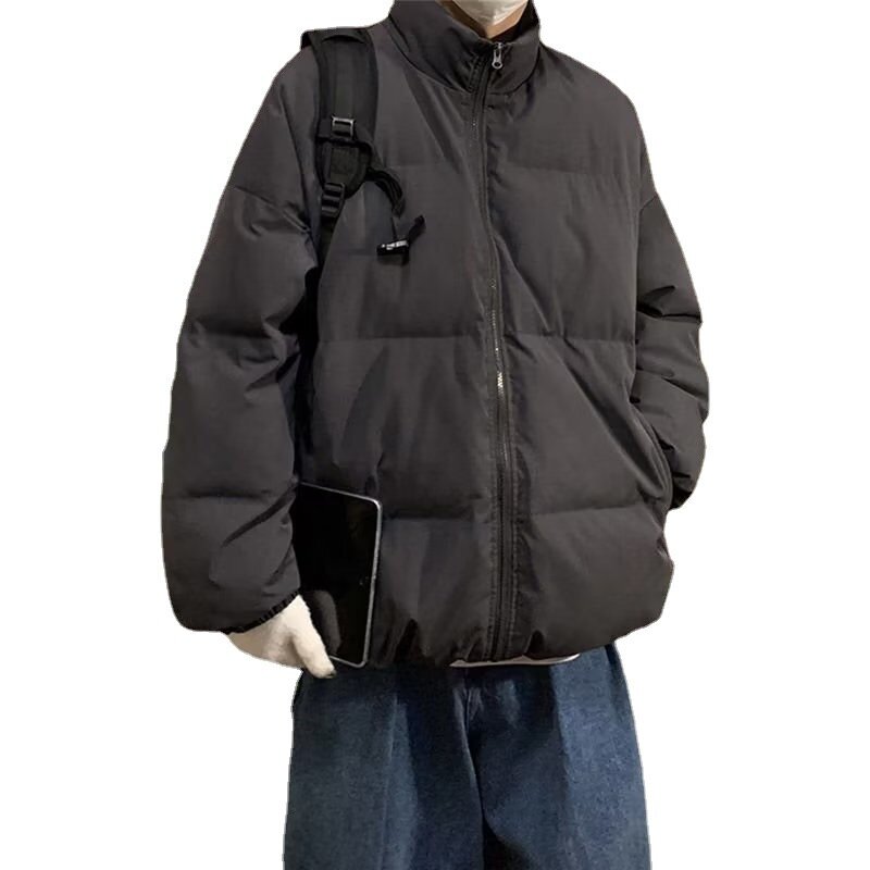 Inverno algodão roupas masculinas tendência solta ins versátil jaqueta de algodão casual versão coreana moda marca jaqueta de algodão