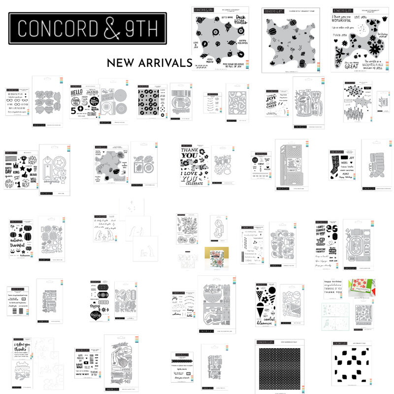 Concord & แสตมป์ไดคัท9th สมุดภาพที่ตัดลายกระดาษโลหะสำหรับทำอัลบั้มรูปแบบทำมือการ์ดสติ๊กเกอร์ตกแต่งผนังทำด้วยมือรูปการ์ตูน