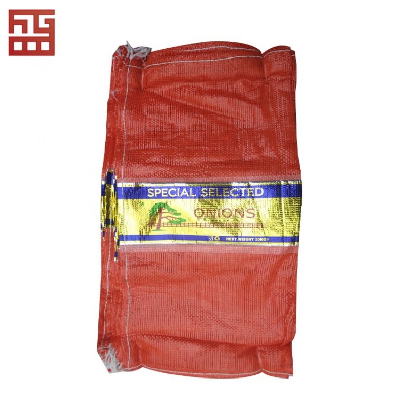 Customized product、PP Woven Vegetables Packing Onion Potatoes Garlic  garbage mesh bags