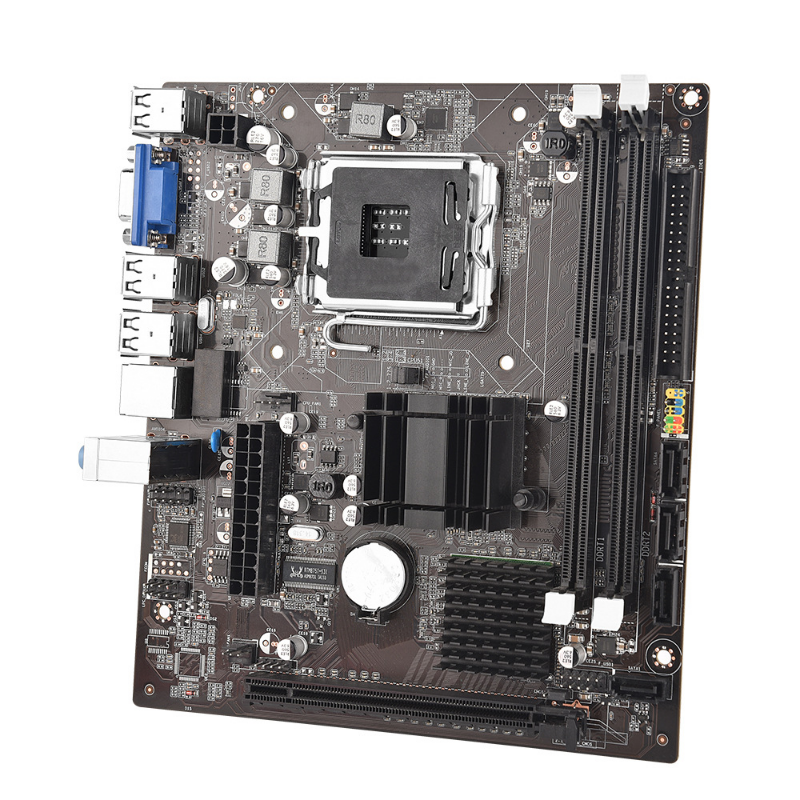 The new G41 motherboard desktop office DDR2 memory supports LAGA775/771CPU integration into graphics cards