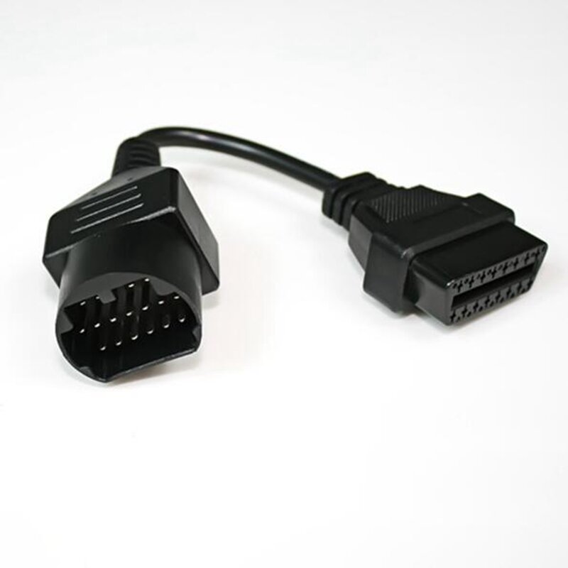 Câble connecteur pour Mazda, adaptateur allergique, 17 broches à 16 broches, OBD2, OBD II, haute qualité, lot de 10 pièces