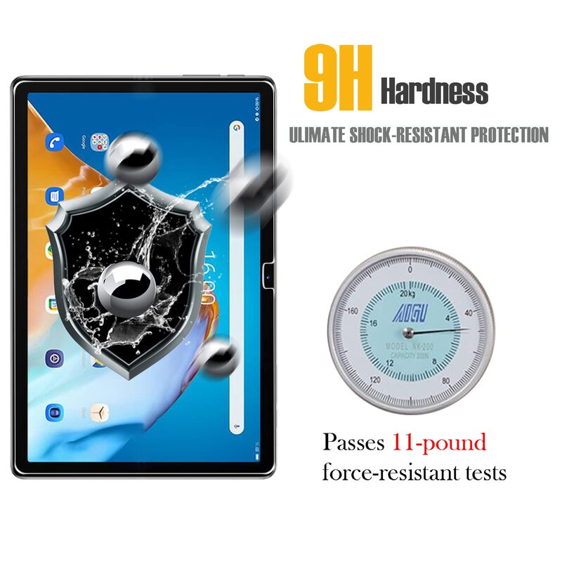 Protetor de tela para Blackview Oscal Pad 13 Tablet, película protetora, vidro temperado, 10,1"