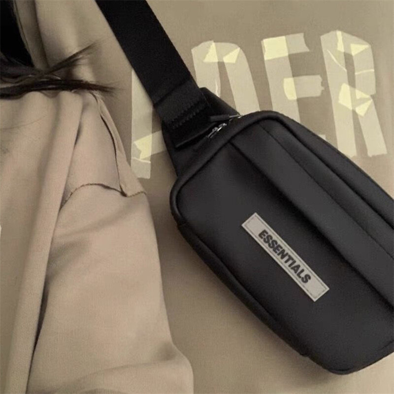 Klasyczne torby z literami męskie casualowa torba noszona na klatce piersiowej ramię Messenger w talii markowe torby Crossbody luksusowe torby Unisex