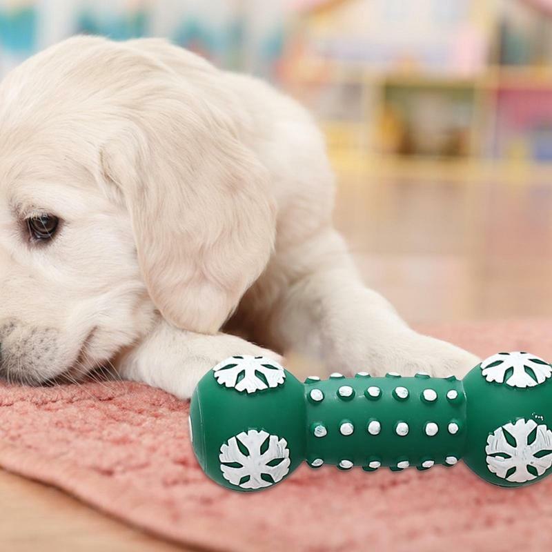 Zabawki do gryzienia dla szczeniaka na ząbkowanie piskliwych zabawka dla szczeniąt motyw świąteczny gryzaki zabawki dla zwierząt domowych zabawą dla żujących szczeniąt i psów