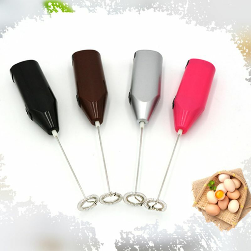 Handheld Milk Frother Electric Hand Foamer Blender Drink Mixer for Coffee Matcha