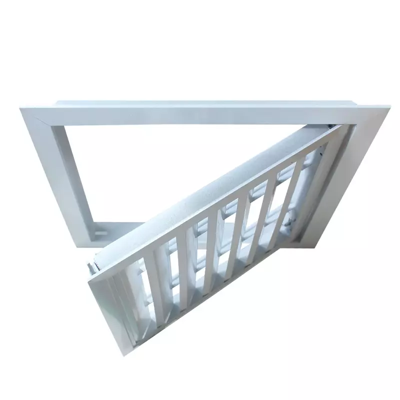 exhaust shutter vent aluminum alloy for Wall Ceiling shutter Central air grille ventilation cover repair port ventilation system
